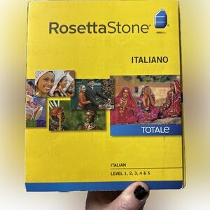 Rosetta Stone Italiano Language Learning Software